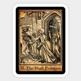 The High Priestess Tarot Sticker